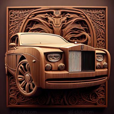 3D модель Rolls Royce Spectre (STL)